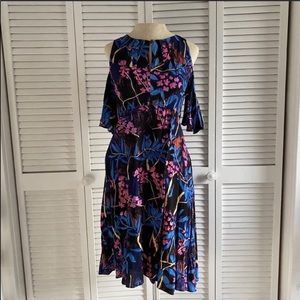 Anthropologie | Maeve Elia Cold Shoulder Dress